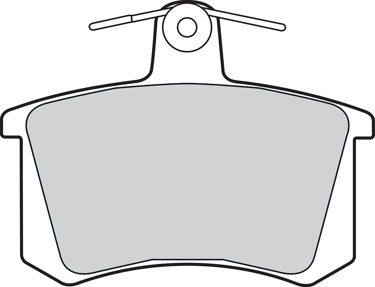 Jeu de 4 plaquettes de frein VALEO ref. 302340